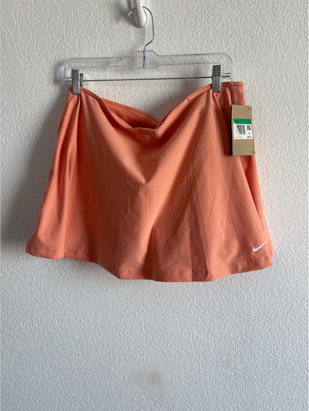 Nike Women's Peach Golf Skort with Built-in Shorts, Size XL, New with Tags